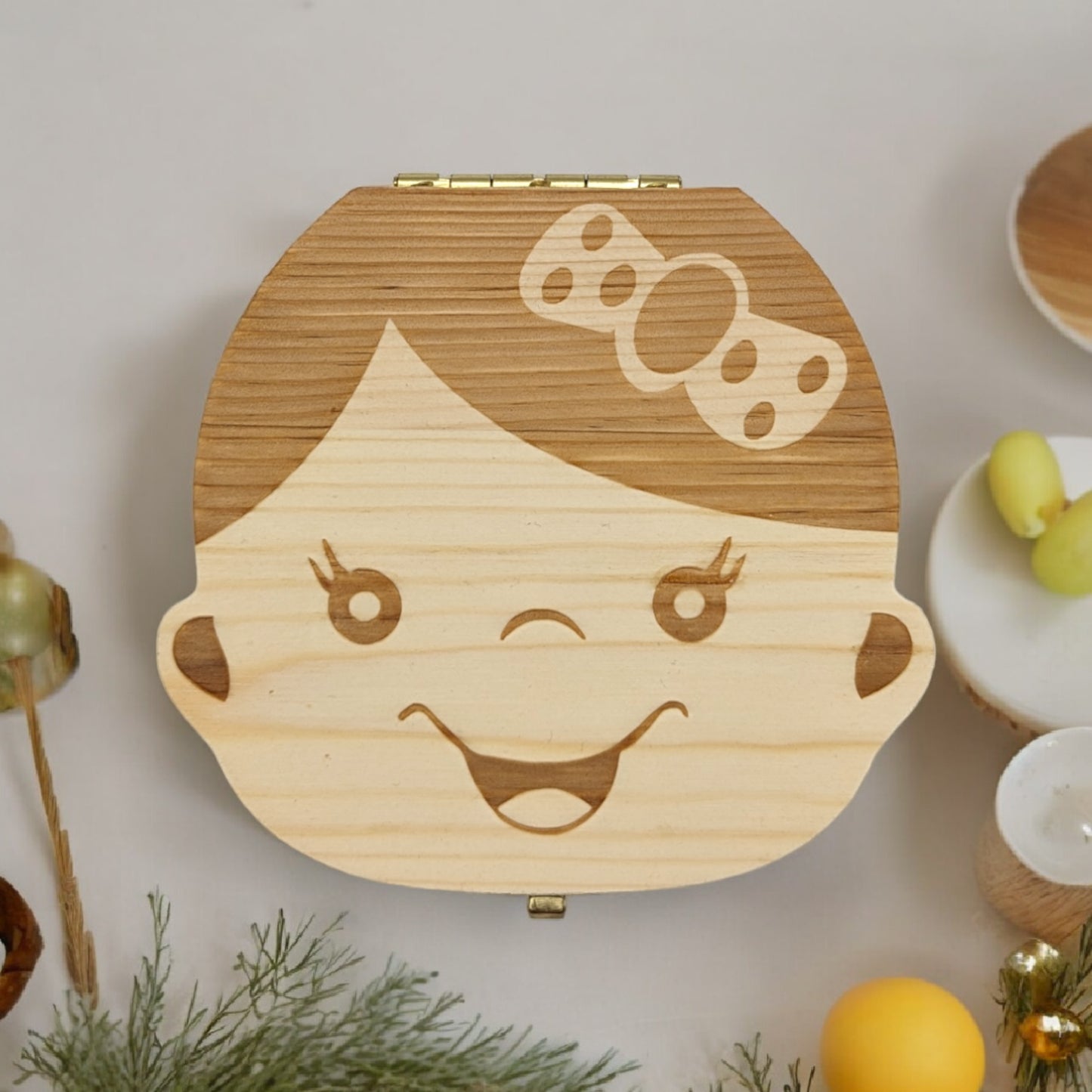 Personalisierte Milchzahn-Erinnerungsbox für Kinder