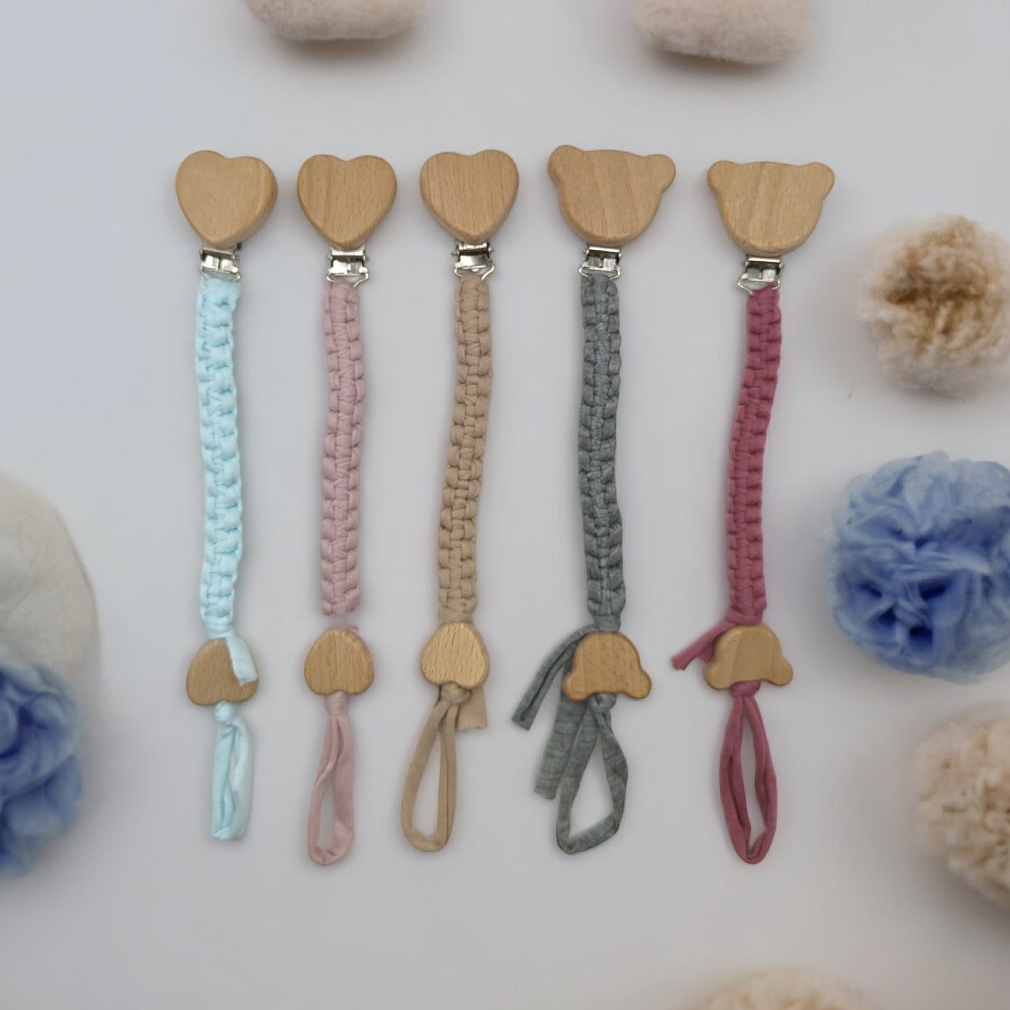 "Sweetheart Grip" – Personalisierte Schnullerkette