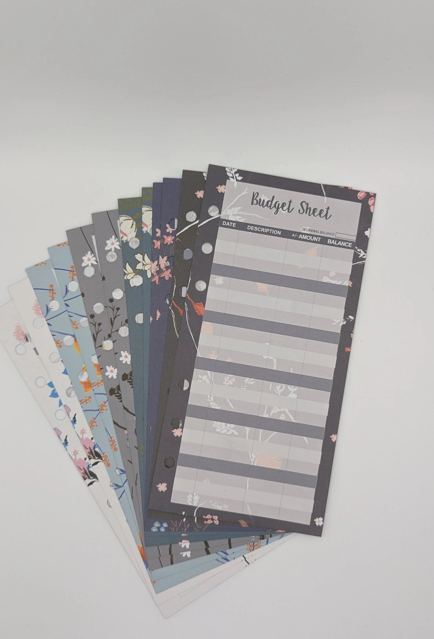 Personalisierter Eleganter Hochwertiger A6 Budget-Planer
